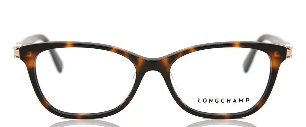 LONGCHAMP LO2633 214 BROWN TORTOISE EYEGLASSES 51-15-140 AUTHENTIC